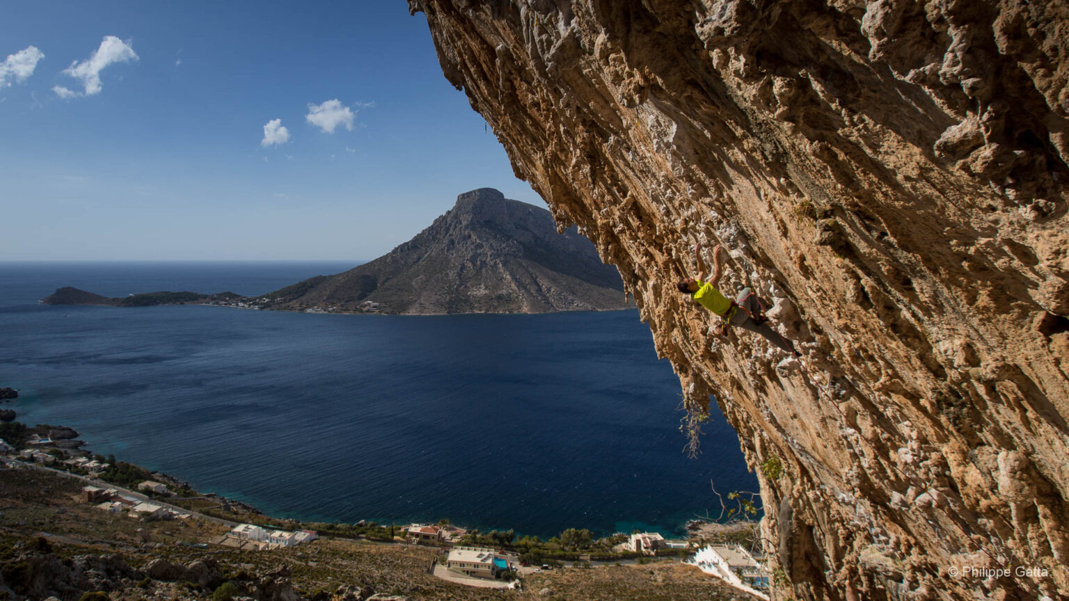 Escalade à Kalymnos, Grèce