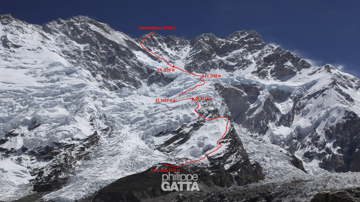 Kangchenjunga (8 586 m), Népal