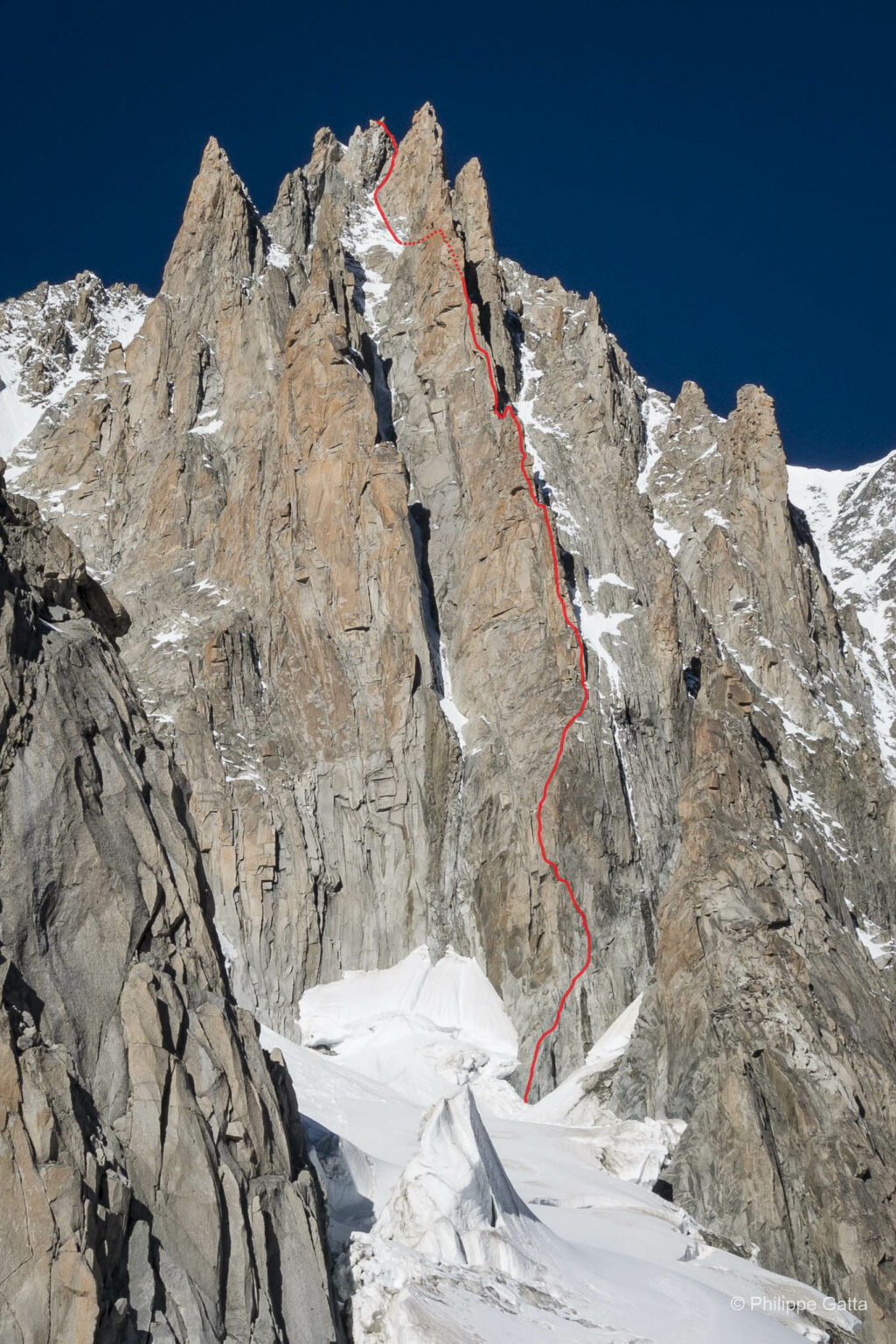 Mont Blanc du Tacul (4 248 m), France